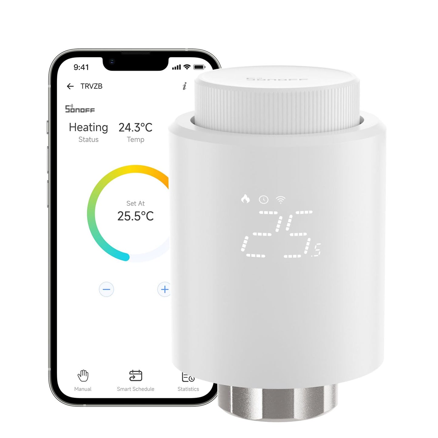 SONOFF Zigbee Radiator Valve – Smart Thermostat Control
