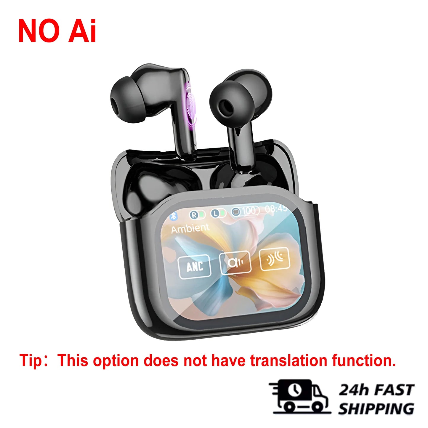 Touch Screen Translator Earbuds Wireless Bluetooth Headphones 144 Languages Translation have Noise Cancelling Business Headset (Copy)