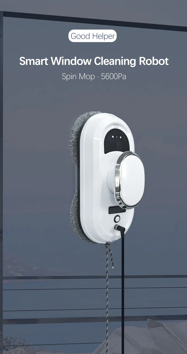 Intelligent Window Cleaning Robot – Remote-Controlled Glass Cleaner