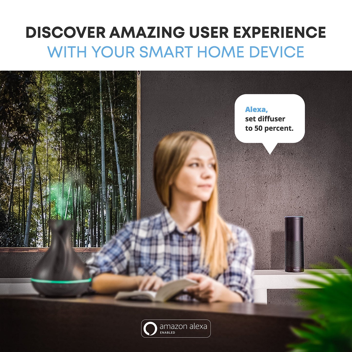 Sierra Smart WiFi Diffuser – 400ml