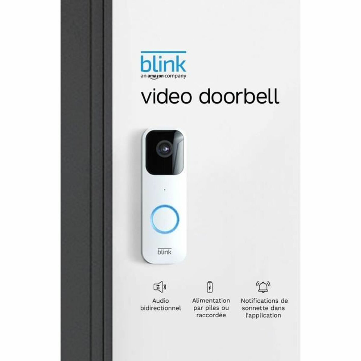 Wireless Doorbell Kit – 2 Ringers & 1 Plug-In Chime Receiver