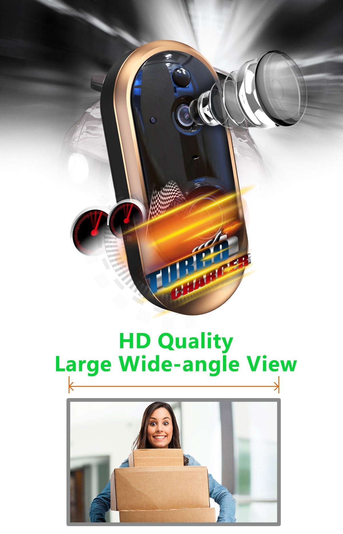 Low-Power Smart Doorbell – Compact & Efficient