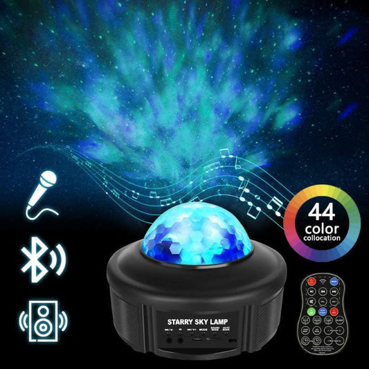 Bluetooth Starry Sky Projector – Music & Mood Lighting