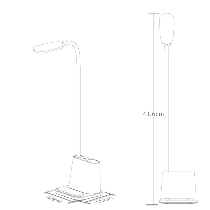 LED Reading Night Light – Soft Glow for Learning