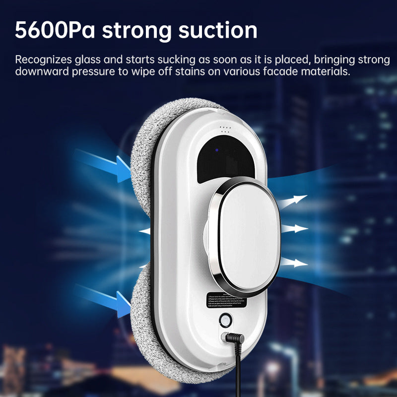 5600Pa Smart Window Cleaning Robot - Remote Control