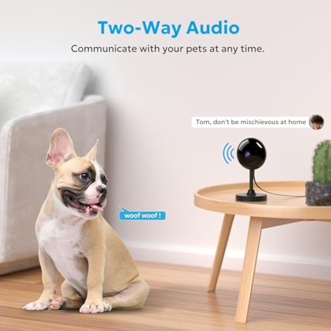 Owltron 2K Indoor WiFi Camera – 2 Pack