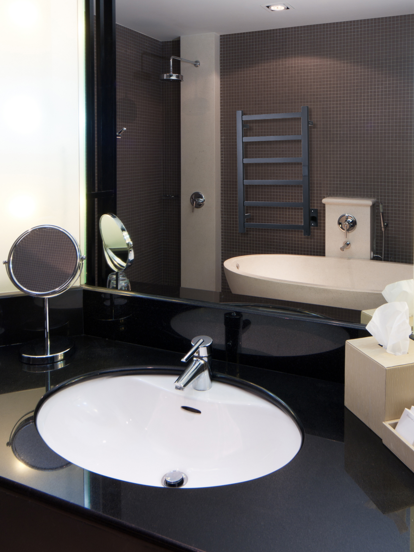 Smart Electric Towel Warmer – WiFi 6-Bar | Alexa & Google Compatible | Ultra-Slim Blade Design