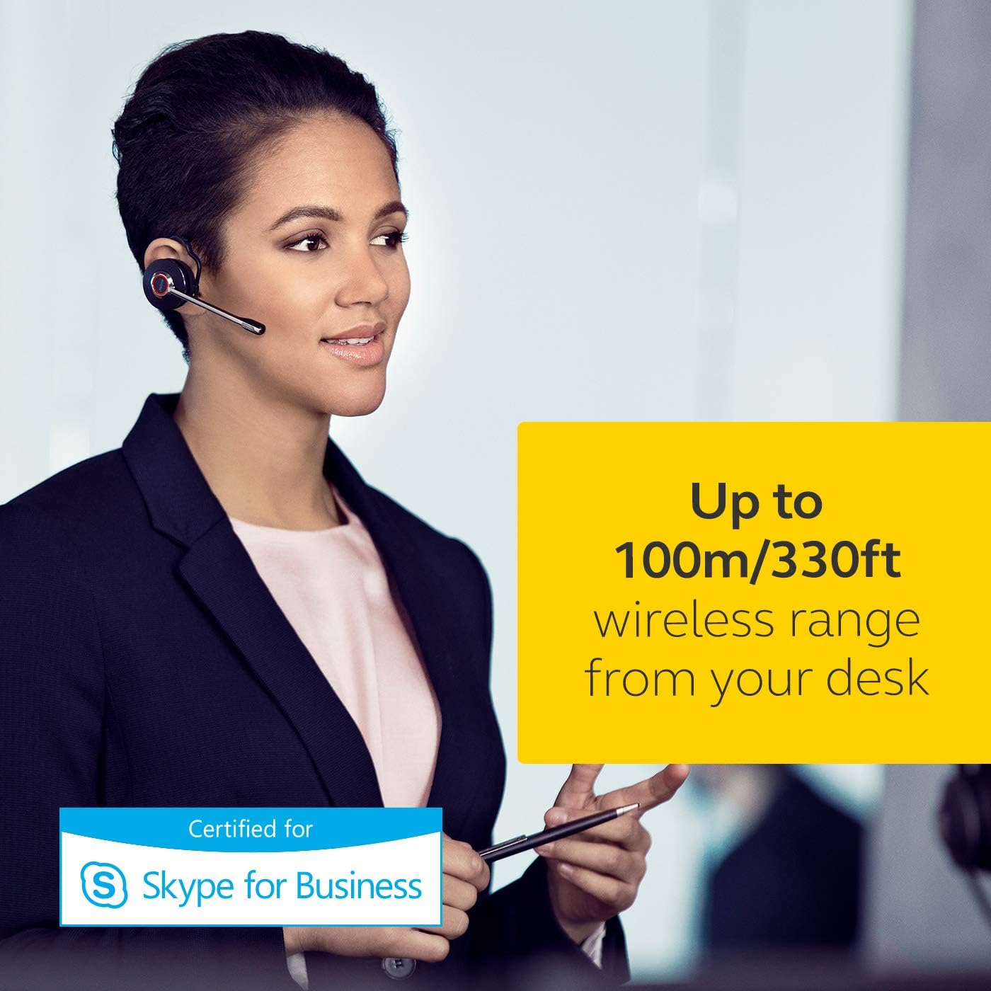 Jabra Engage 65 Wireless Headset – Convertible DECT On-Ear