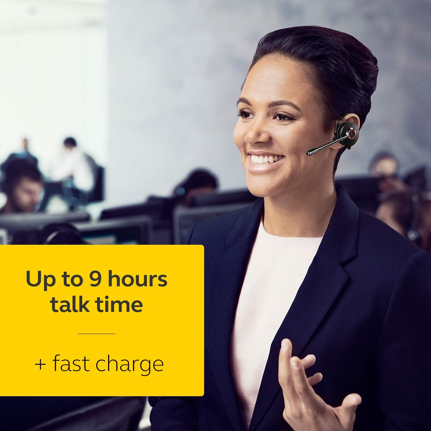 Jabra Engage 65 Wireless Headset – Convertible DECT On-Ear