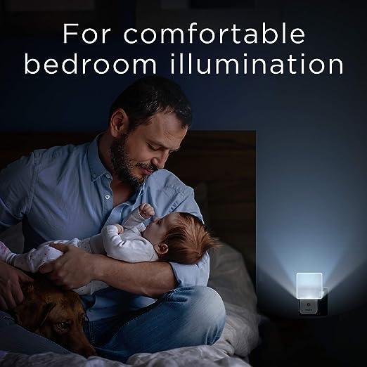 Twin Pack Smart LED Night Lights – Dusk to Dawn Sensor