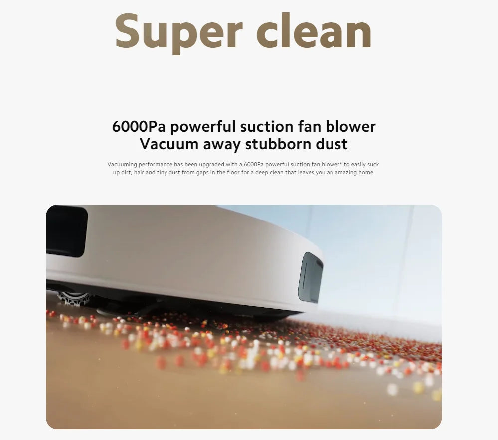Xiaomi Robot Vacuum S20+ – Smart Mapping & Powerful Suction
