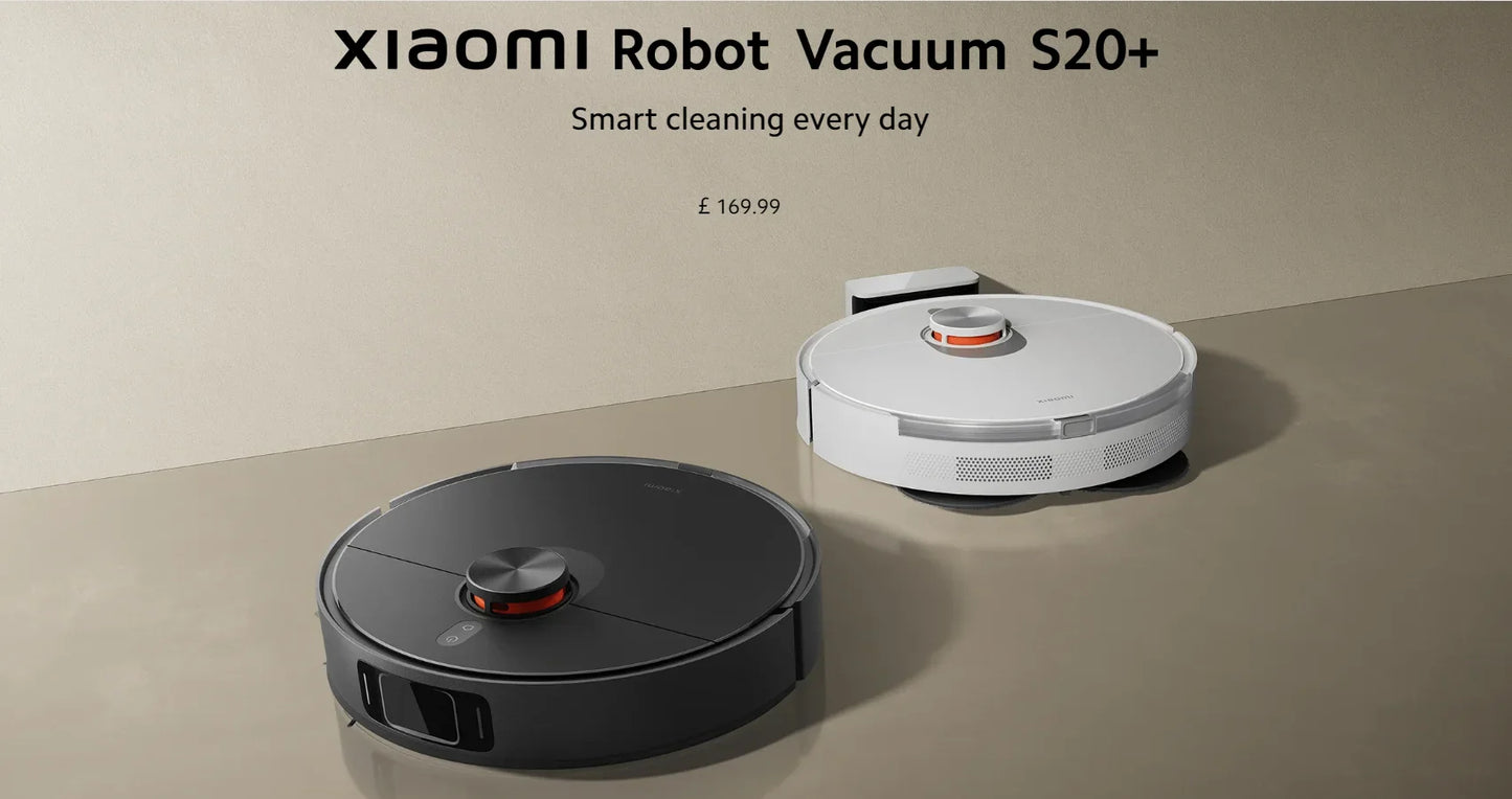 Xiaomi Robot Vacuum S20+ – Smart Mapping & Powerful Suction