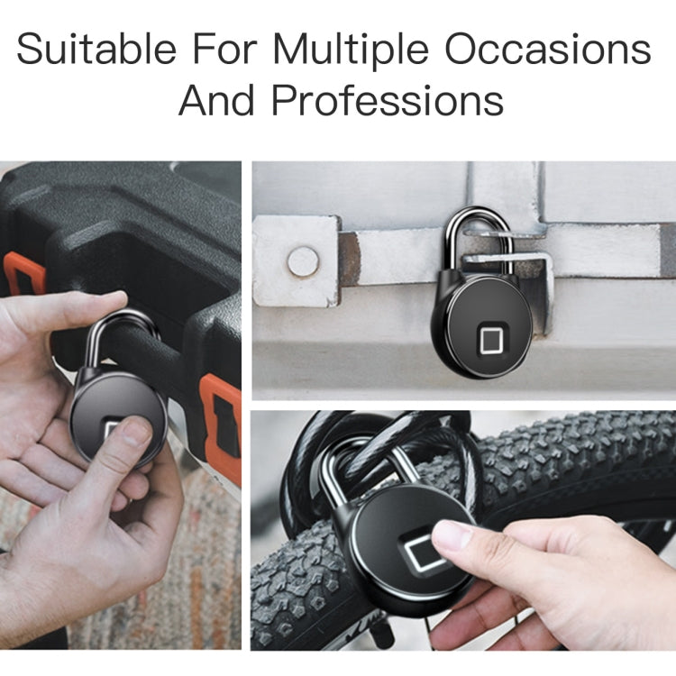 Intelligent Waterproof Anti-theft Fingerprint Security Door Padlock