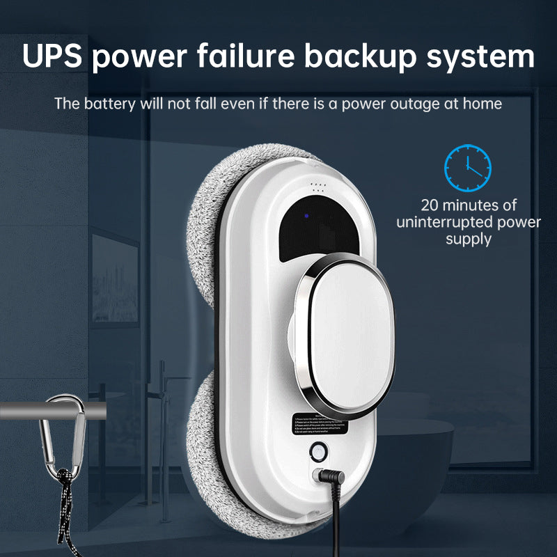 5600Pa Smart Window Cleaning Robot - Remote Control