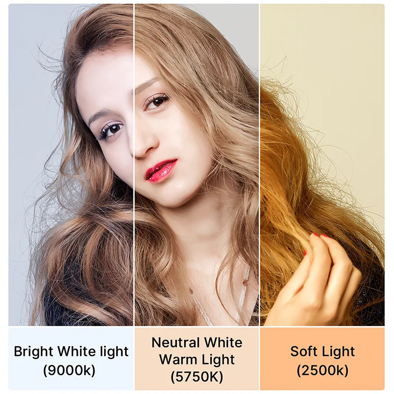 RGB LED Video Light – Magnetic, 2500K–9000K Full Color