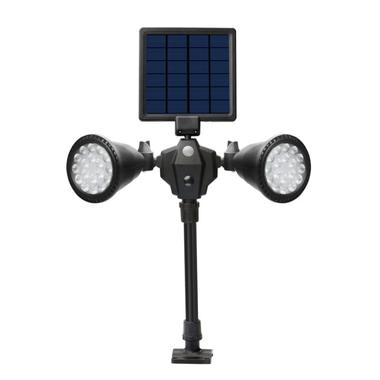 Solar Robot LED Spotlight – Dual Head Motion Sensor