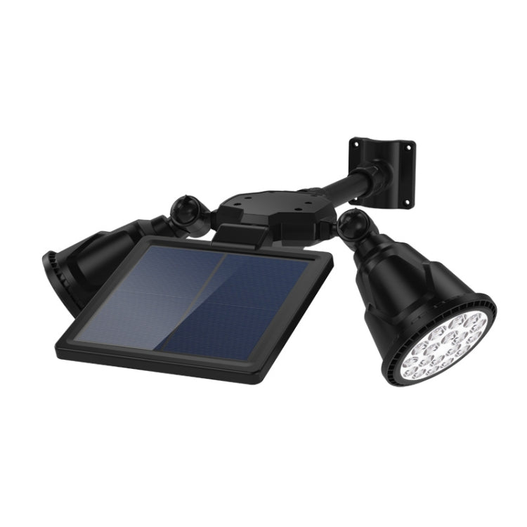 Solar Robot LED Spotlight – Dual Head Motion Sensor