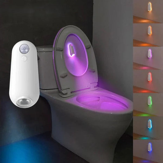 Smart LED Toilet Night Light – Motion Sensor Activated