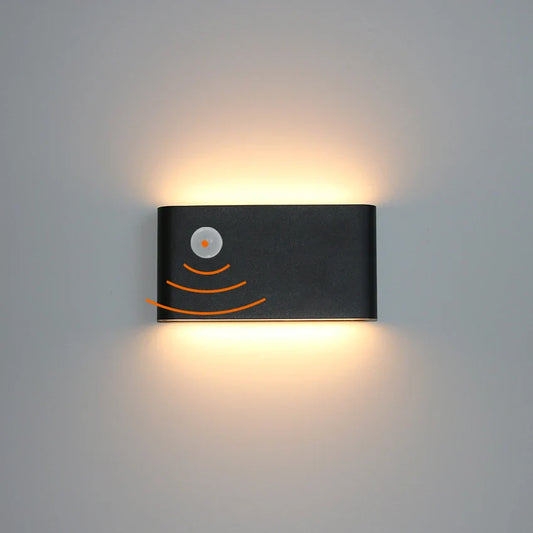 Modern LED Outdoor Wall Lamp – Waterproof Motion Sensor