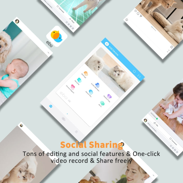 EBO SE Smart Home Robot Camera – 1080p