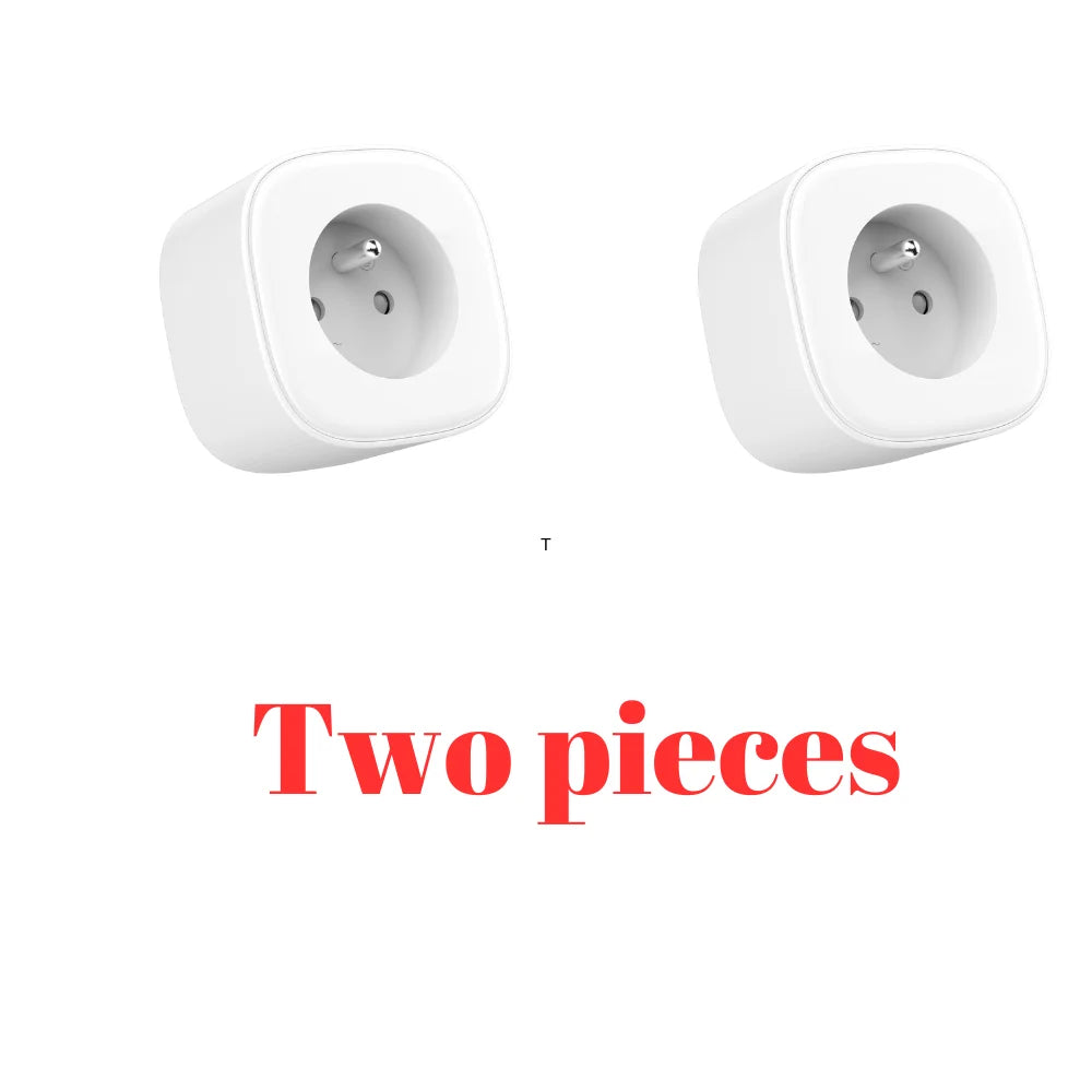 Smart WiFi Plug FR Socket – Timer, Alexa & Google Compatible