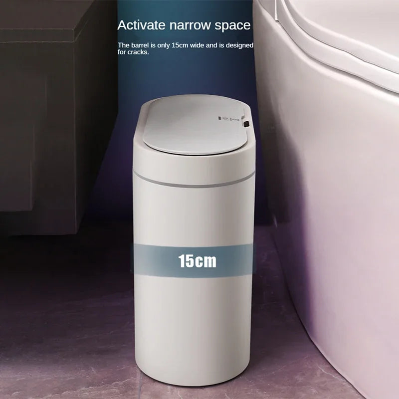 Nonecn 7L Smart Sensor Trash Can Home Kitchen
