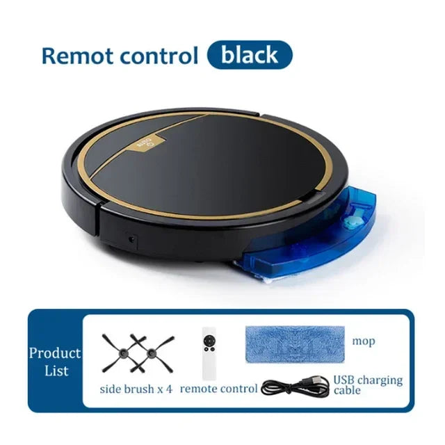 2024 Smart Robot Vacuum & Mop – App Control, 2800Pa Suction