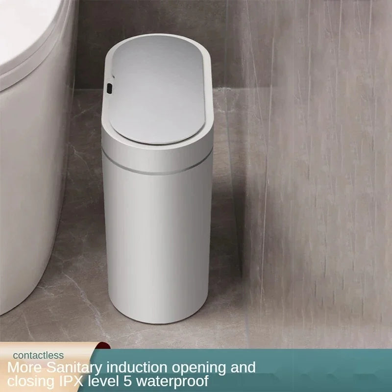 Nonecn 7L Smart Sensor Trash Can Home Kitchen