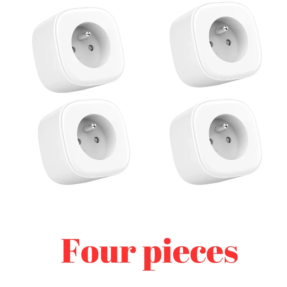 Smart WiFi Plug FR Socket – Timer, Alexa & Google Compatible