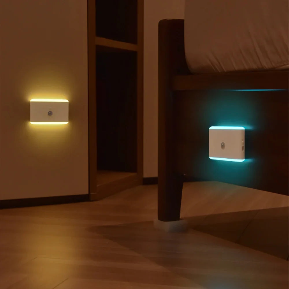LED Motion Sensor Night Light – 3?Mode Stair Lamp
