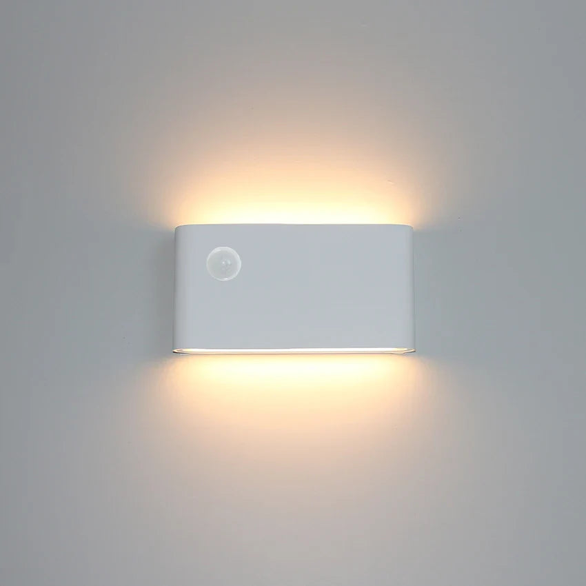Modern LED Outdoor Wall Lamp – Waterproof Motion Sensor