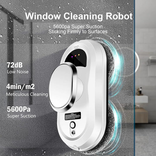 Intelligent Window Cleaning Robot – Remote-Controlled Glass Cleaner