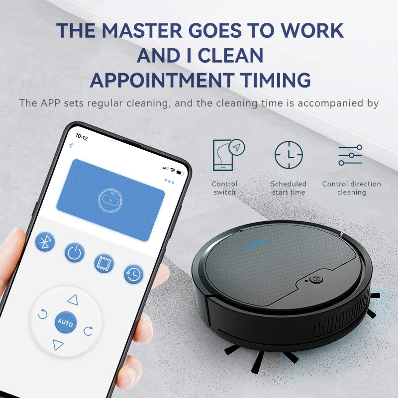 Intelligent Sweeping Robot Large Water Tank Mobile App Remote Control