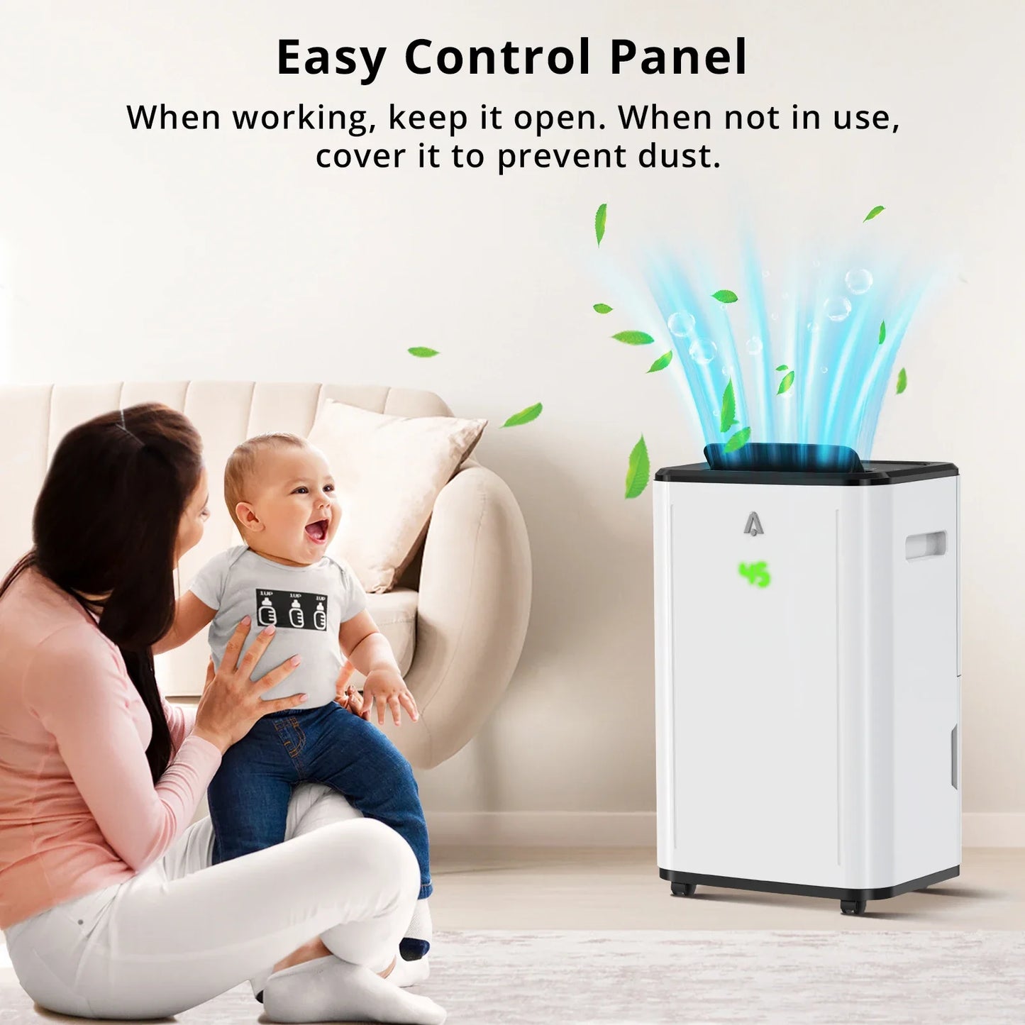 Adoola - 30L/Day Energy-Efficient Smart Dehumidifiers
