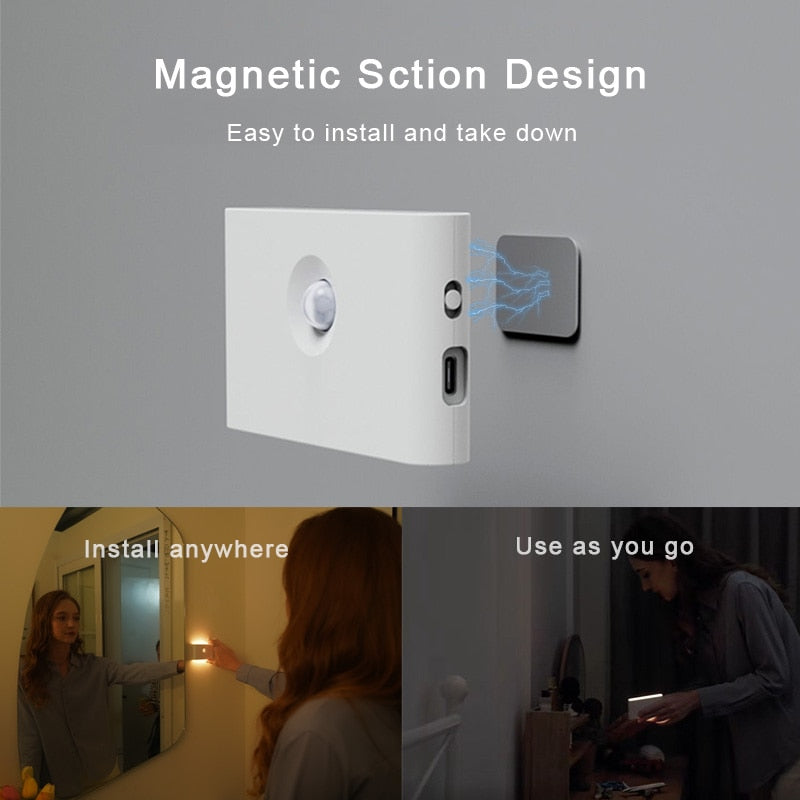 Smart Linkage Motion Sensor Night Light – Auto On/Off