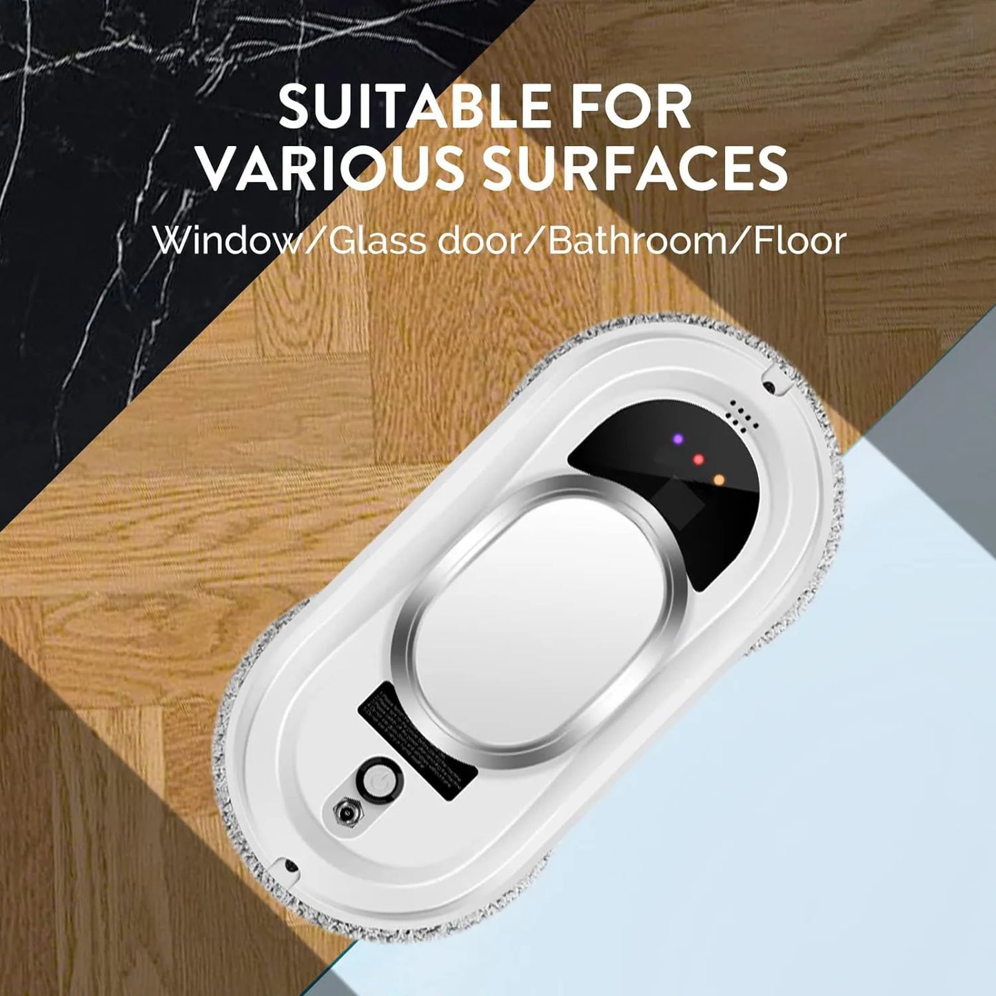Intelligent Window Cleaning Robot – Remote-Controlled Glass Cleaner