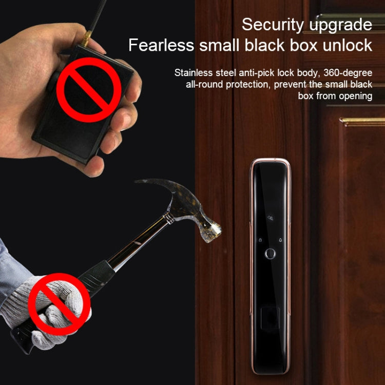 Smart WiFi Anti‑Theft Fingerprint Door Lock with Mobile App Control & Keypad