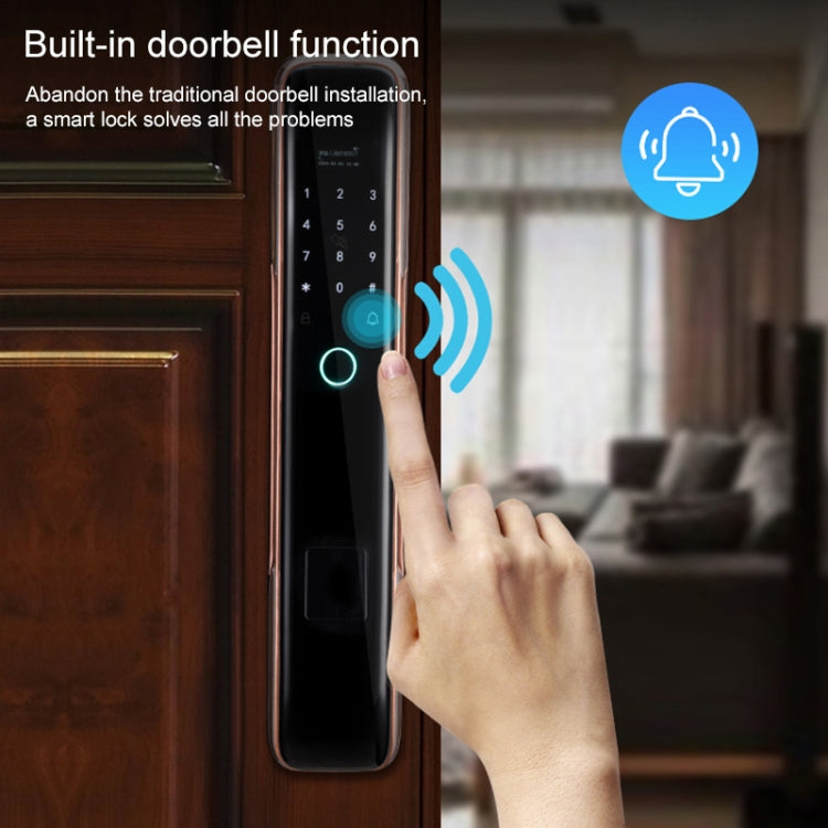 Smart WiFi Anti‑Theft Fingerprint Door Lock with Mobile App Control & Keypad