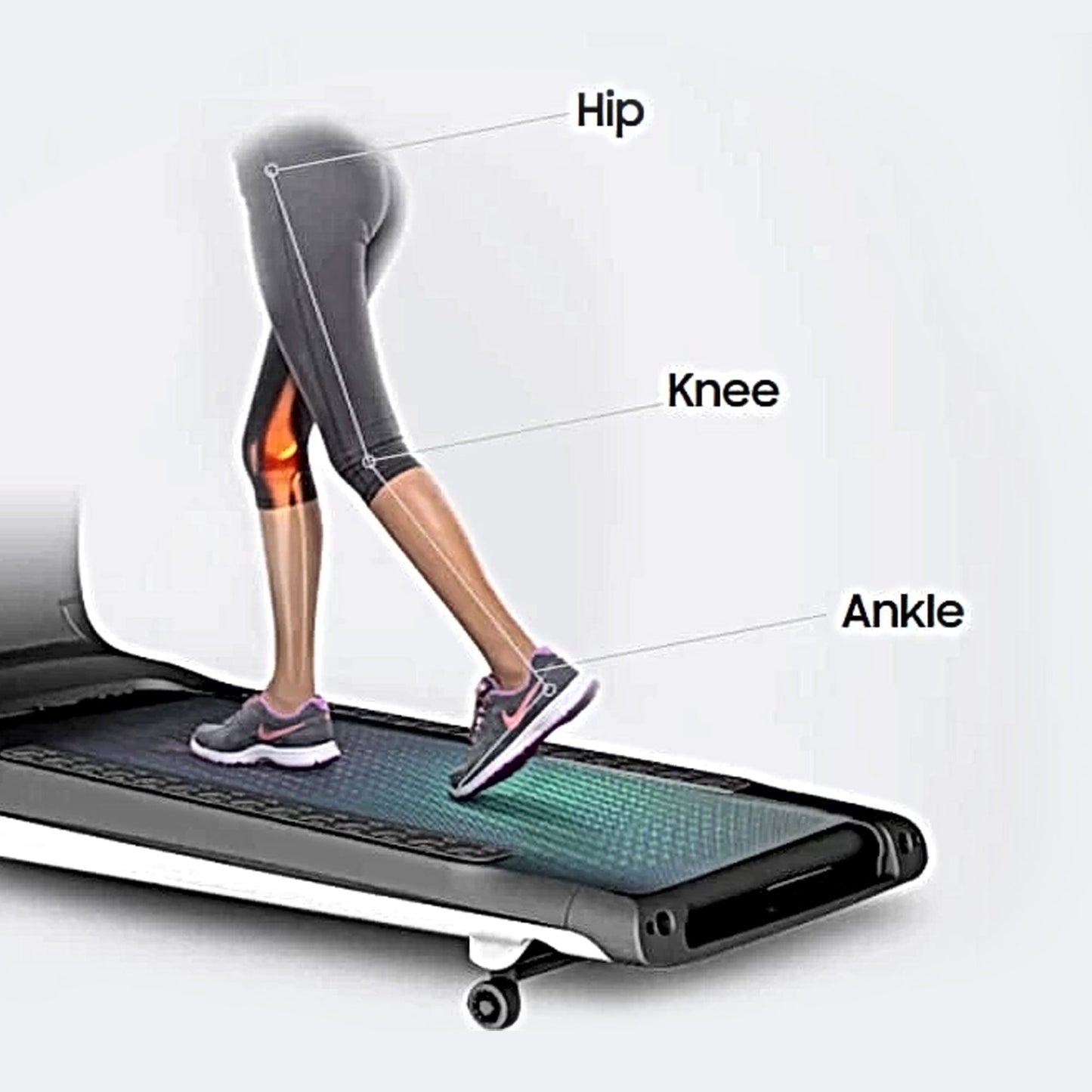 iRunner Ivory Whisper, Smart Home Treadmill