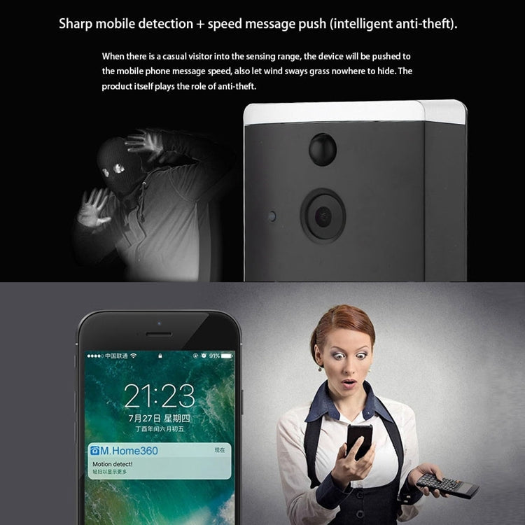 VESAFE M2 Smart WiFi Video Doorbell – 720p