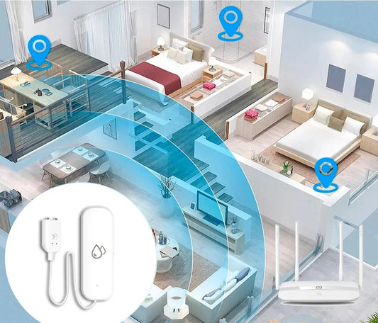 Smart Water Leak Sensor – Home Flood Detection Alarm