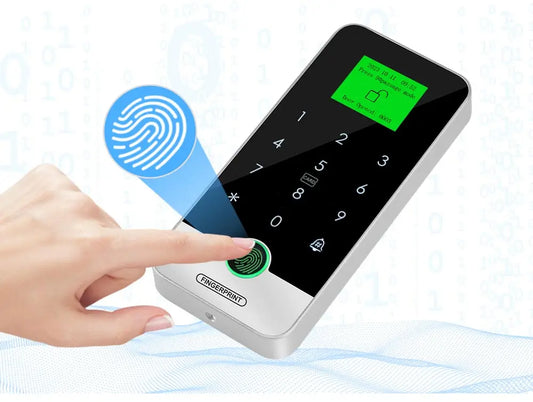 Waterproof Bluetooth Fingerprint Access Controller with Touch Keypad – Secure Door Opener