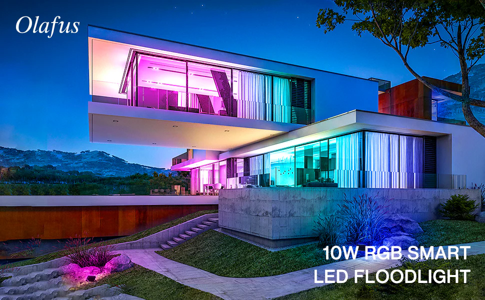 Smart Garden Lights – 10W RGBW WiFi Tuya Compatible (2 Pack)