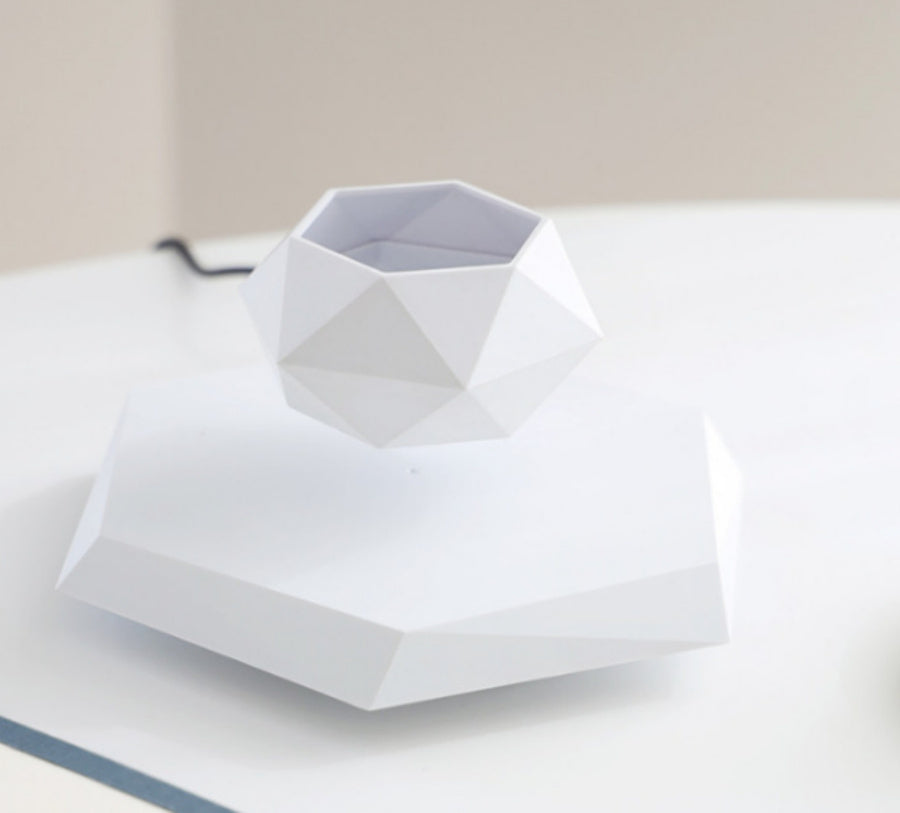 Floating Magnetic Levitating Flower Pot – Unique Home Decor