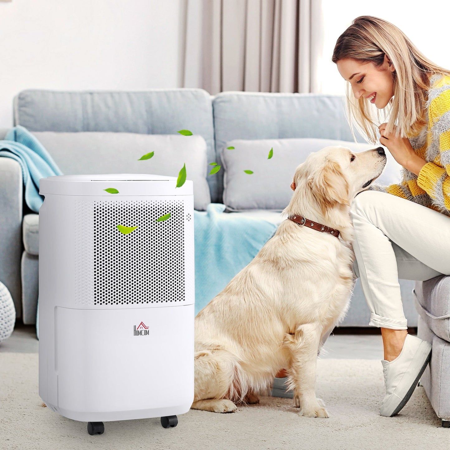 Portable Quiet Dehumidifier with WiFi Smart App Control